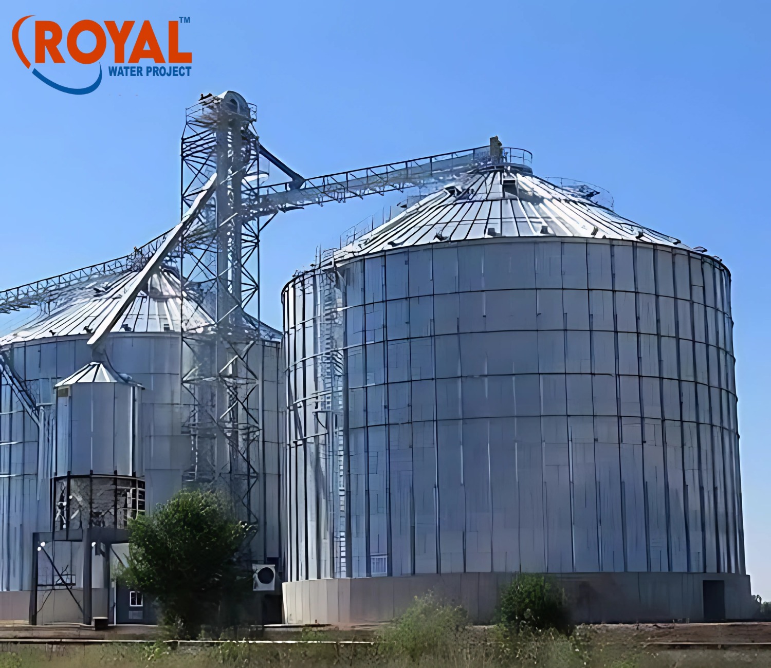 Flat Bottom Silo
